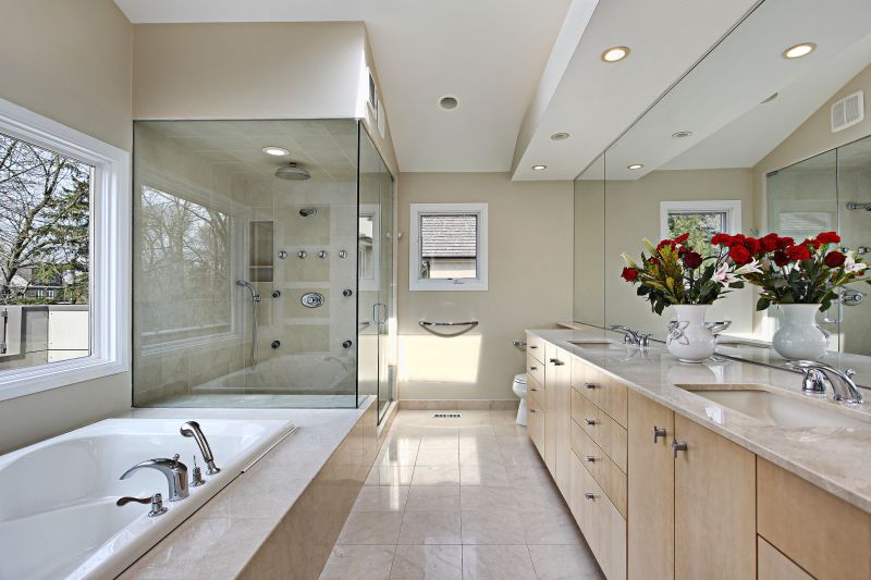 Stylish Shower Features